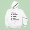 Skate Muzik Power Equality Always See Everything Ghost Dog Hoodie