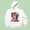 Skeleton Dead Set On Reading Booked To The Bone Halloween Hoodie