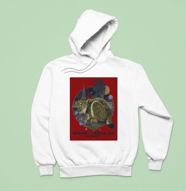 Skull Goat Queens Of The Stone Age Budapest Park Hoodie