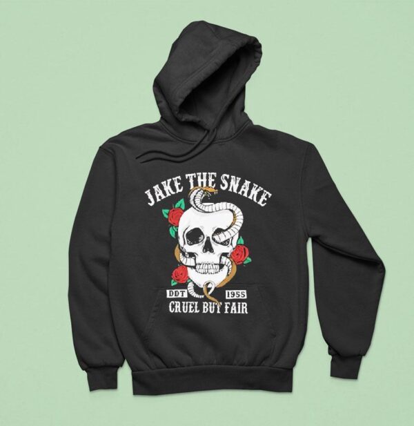 Skull Jake The Snake Cruel But Fair Hoodie