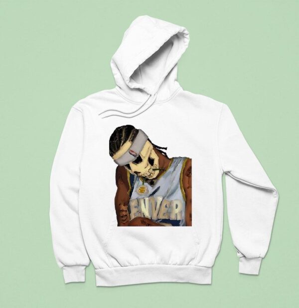 Skull Mask Denver Nuggets Players Hoodie