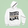 Somebody S Loud Mouth Football Mama Hoodie