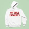 Sophie Cunningham Wearing Hot Girls Eat Arby S Hoodie