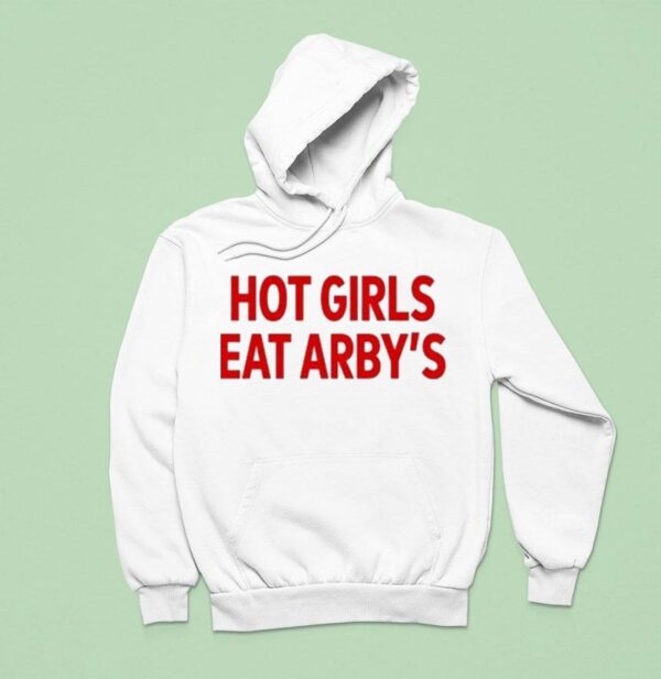 Sophie Cunningham Wearing Hot Girls Eat Arby S Hoodie