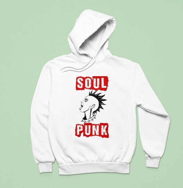 Soul Punk Girl Head Hoodie