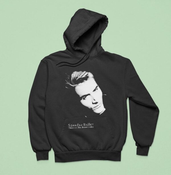 Spandau Ballet Steve Norman Through The Barricades Iconic Photo Hoodie