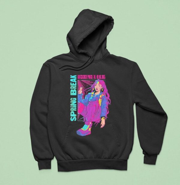 Sputnik Spring Break Festival Superheldin Hoodie