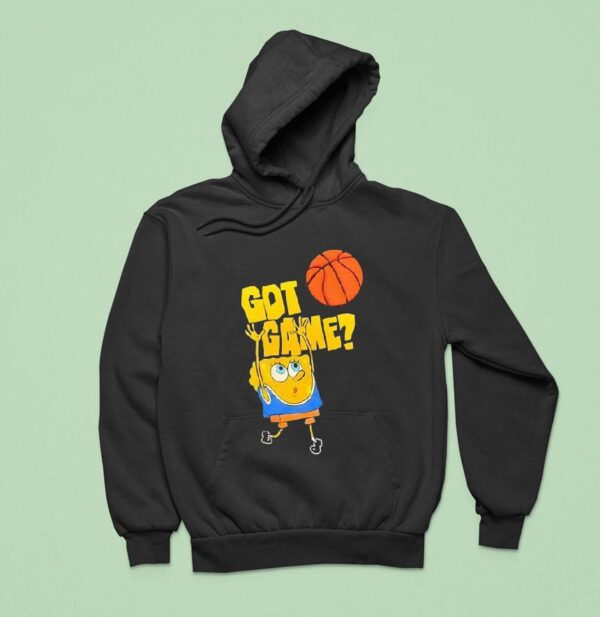Squarepants Got Game Basketball Hoodie