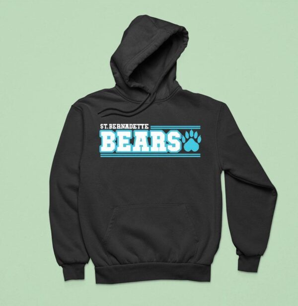 St Bernadette Bears Logo Hoodie