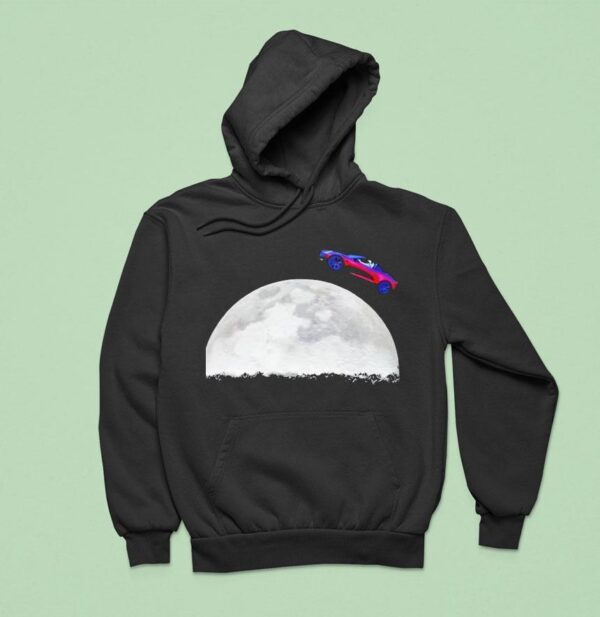 Starman Drove Over The Moon Hoodie