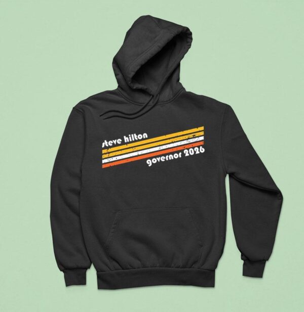 Steve Hilton Wearing Steve Hilton Governor Vintage Hoodie