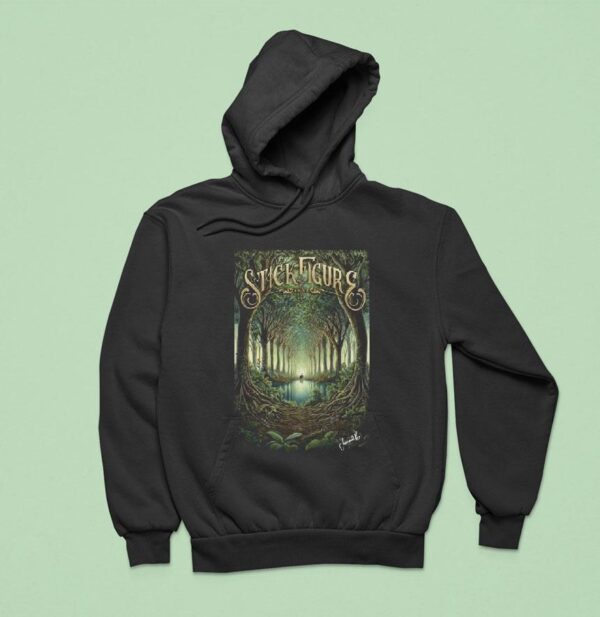 Stick Figure Into The Quie Hoodie