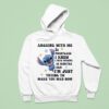 Stitch Arguing With Me Is Pointless I Knew I Was Wrong Minutes Ago Hoodie