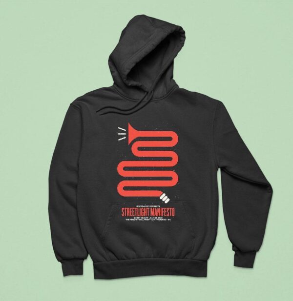 Streetlight Manifesto San Francisco Ca July Concer Hoodie