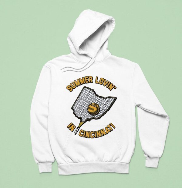 Summer Lovin In Cincinnati Baseball Hoodie