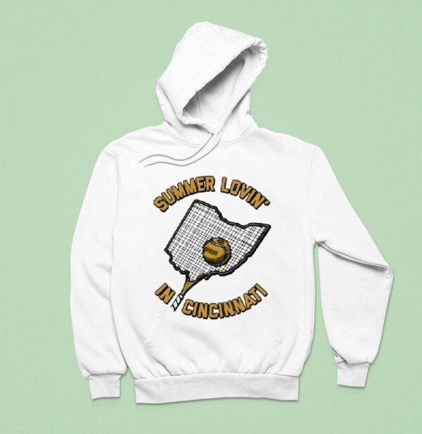 Summer Lovin In Cincinnati Tennis Hoodie