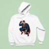 Superman Smoking Cartoon Hoodie