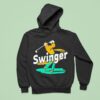 Swinger Golf Cartoon Hoodie