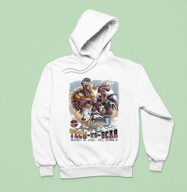 Tech Vs Scar August Atlanta Georgia Hoodie
