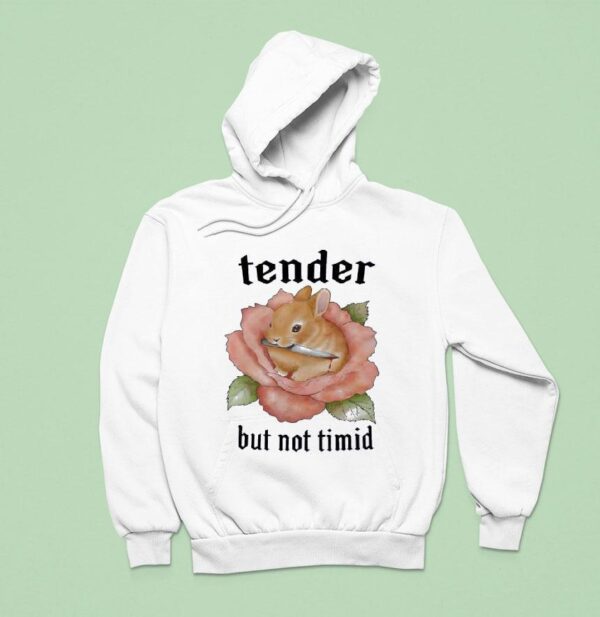 Tender But Not Timid Rabbi Hoodie