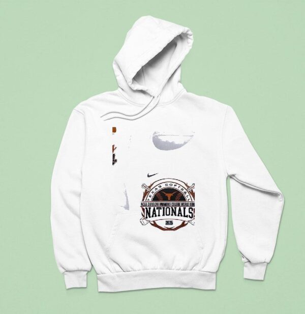 Texas Longhorns Texas Softball Ncaa Division I Women S College World Series Nationals Silhouette Hoodie