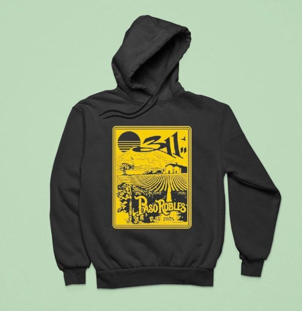 The Tour Paso Robles Ca July Hoodie