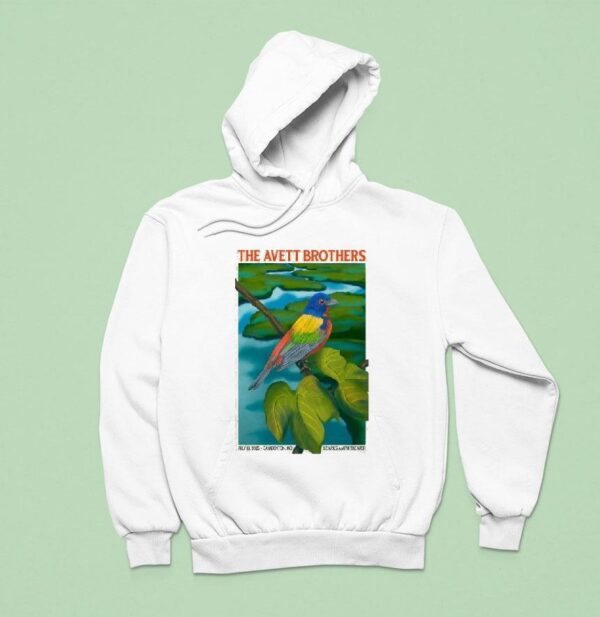 The Avett Brothers Ozarks Amphitheater Camdenton Tour Bird Hoodie