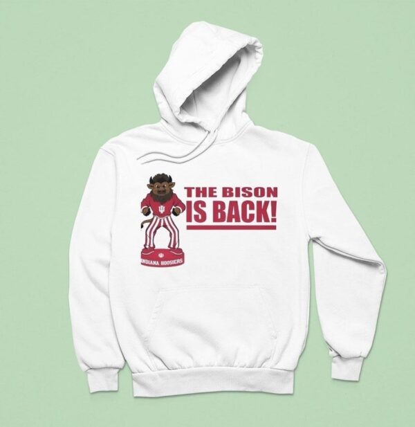 The Bison Is Back Indiana Hoosiers Hoodie