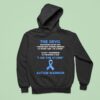 The Devil Whispered In My Ear You Re Not Strong Enough To Withstand The Storm Autism Warrior Hoodie