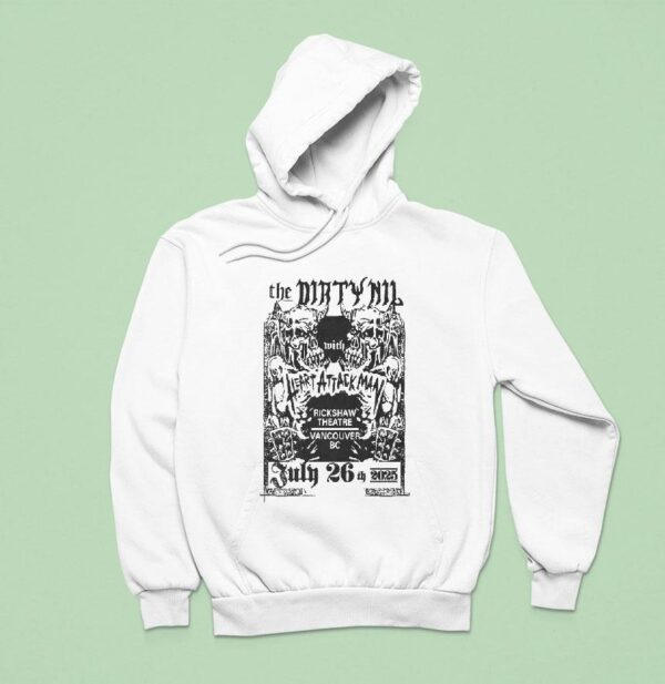 The Dirty Nil July Tour Vancouver Bc Canada Hoodie