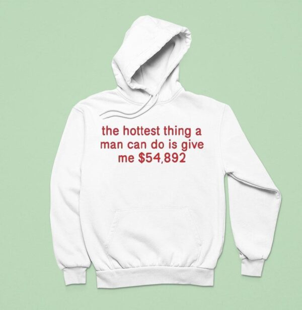 The Hottest Thing A Man Can Do Is Give Me Hoodie