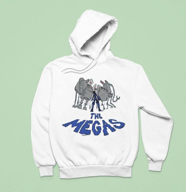 The Megas Robot Sketch Hoodie