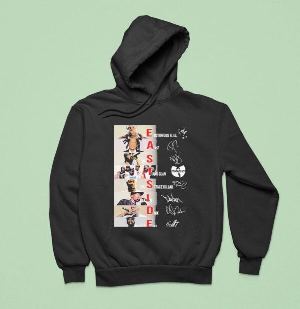 The Notorious Big Wu Tang Clan Ghostface Killah Rakim Dmx Jay Z Nas Cent Eastside Hoodie