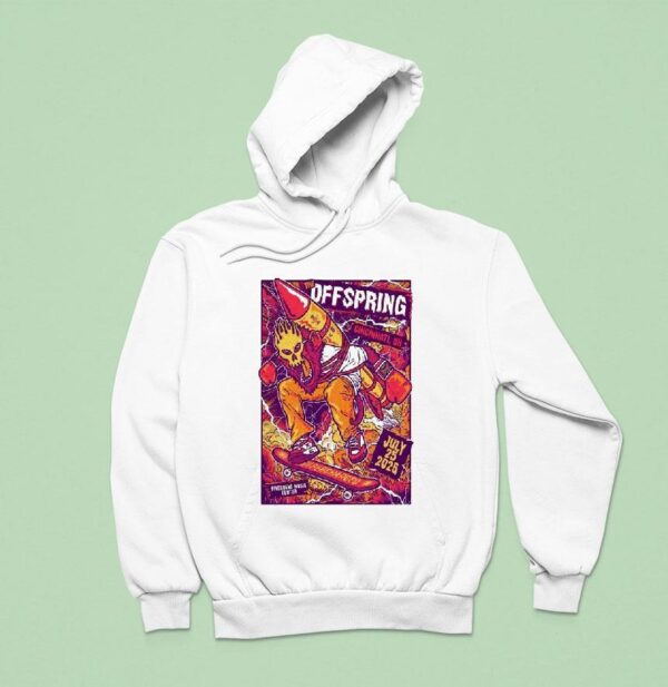 The Offspring Jul Riverbend Music Center In Cincinnati Oh Hoodie