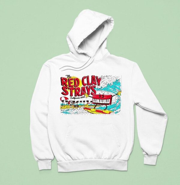 The Red Clay Strays July In Los Angeles Ca And Jul In San Francisco Hoodie