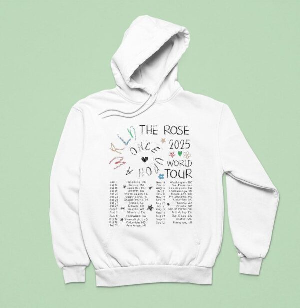 The Rose Woosung Dojoon Hajoon World Tour Dates Hoodie