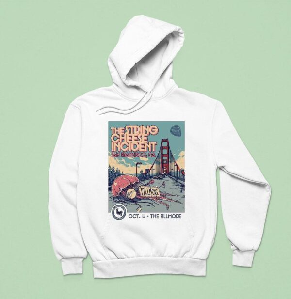The String Cheese Incident San Francisco California Gig At The Fillmore On October Hoodie