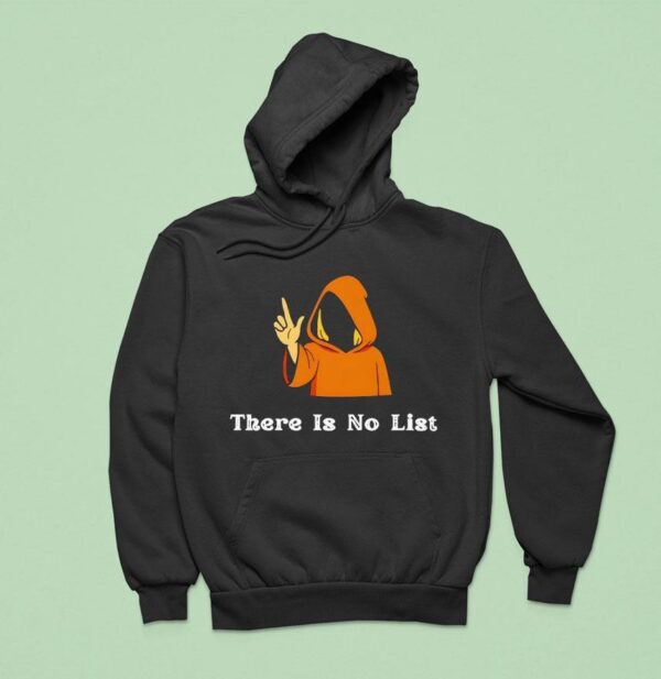 There Is No List Epstein Files Hoodie