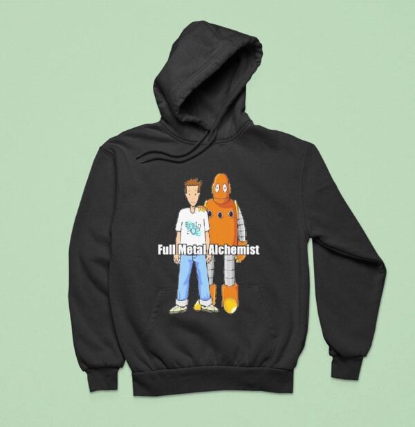 Tim And Moby Fullmetal Alchemist Brainpop Hoodie