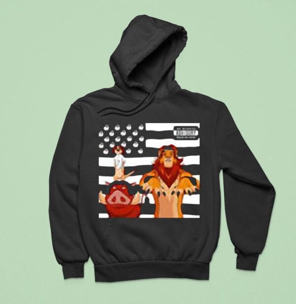 Timon Pumbaa And Simba Lion King Outkast Stankonia Hoodie