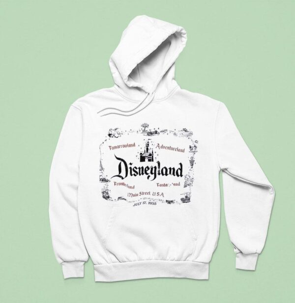 Tomorrowland Adventureland Disneyland Main Street Usa July Hoodie