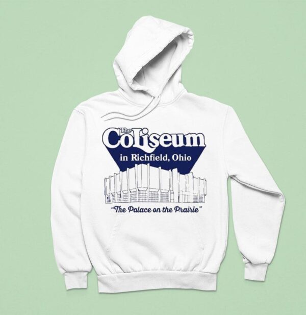 Travis Kelce Wearing The Coliseum In Richfield Ohio The Palace On The Prairie Hoodie