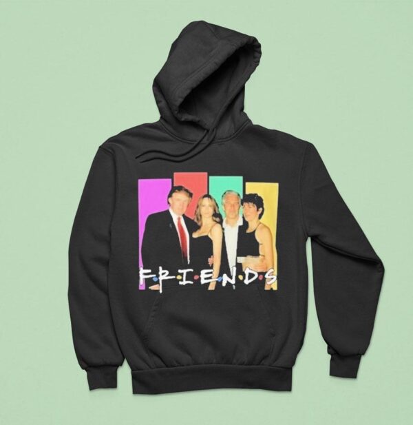 Trump And Jeffrey Epstein Friends Parody Hoodie