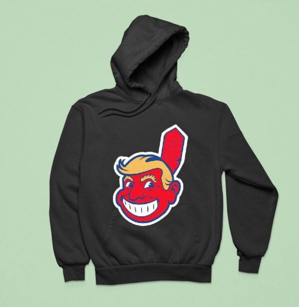 Trump Chief Wahoo Make Indians Great Again Cleveland Guardians Masco Hoodie