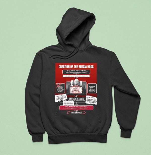 Trump Wins Election Creation Of The Russia Hoax Hoodie