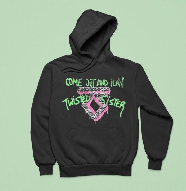 Twisted Sister Come Out And Play Hoodie