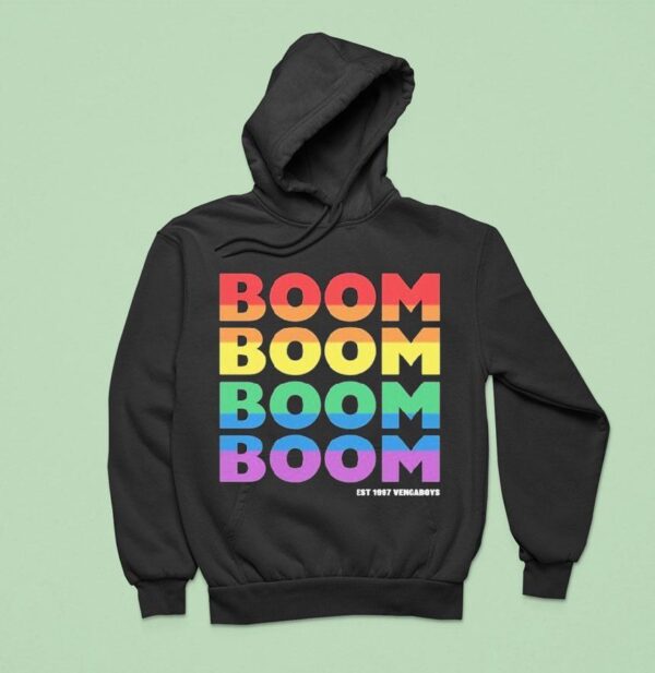 Vengaboys Boom Rainbow Est Hoodie