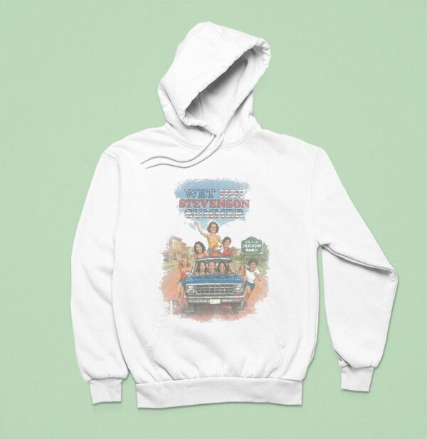 Wet Hot Stevenson Ranch Summer Cartoon Hoodie