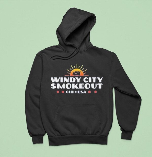 Windy City Smokeout Chi Usa Sunse Hoodie