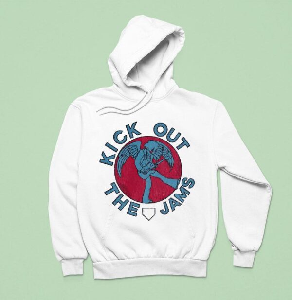 Winged Man Kick Out The Jams Hoodie